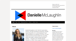 Desktop Screenshot of daniellemclaughlin.net